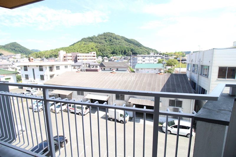 あけぼのハイツ ベランダ