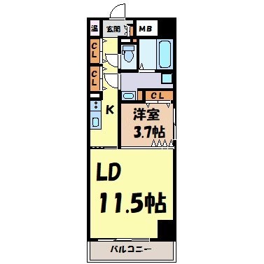 マリオン千種 間取り図