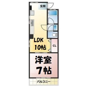 高見かえでビル 間取り図