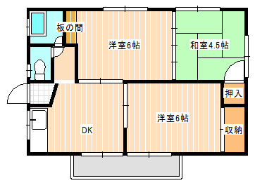 第１コーポ和田 間取り