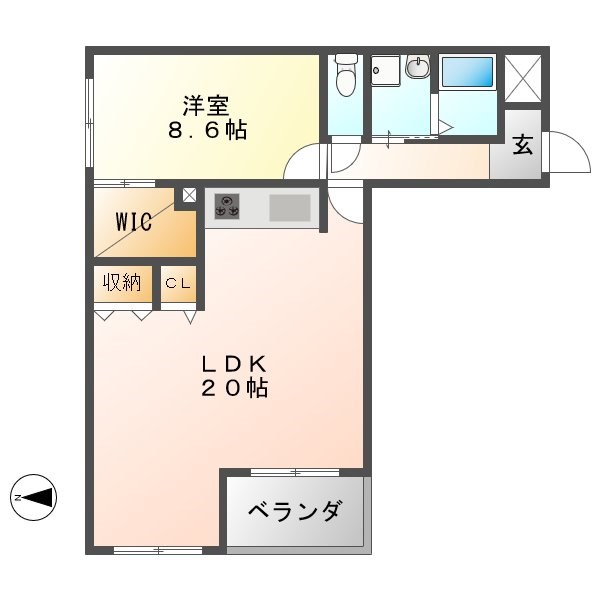 ハートフルマンションi 間取り