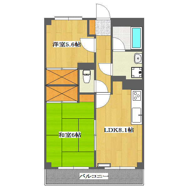 ベイ・ドルフィン 間取り図