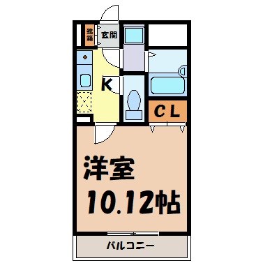 リアライズ新栄Ⅱ 間取り図