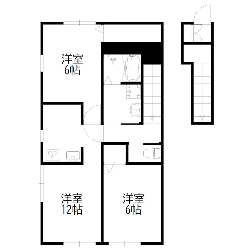 エスペランサⅡ 間取り図