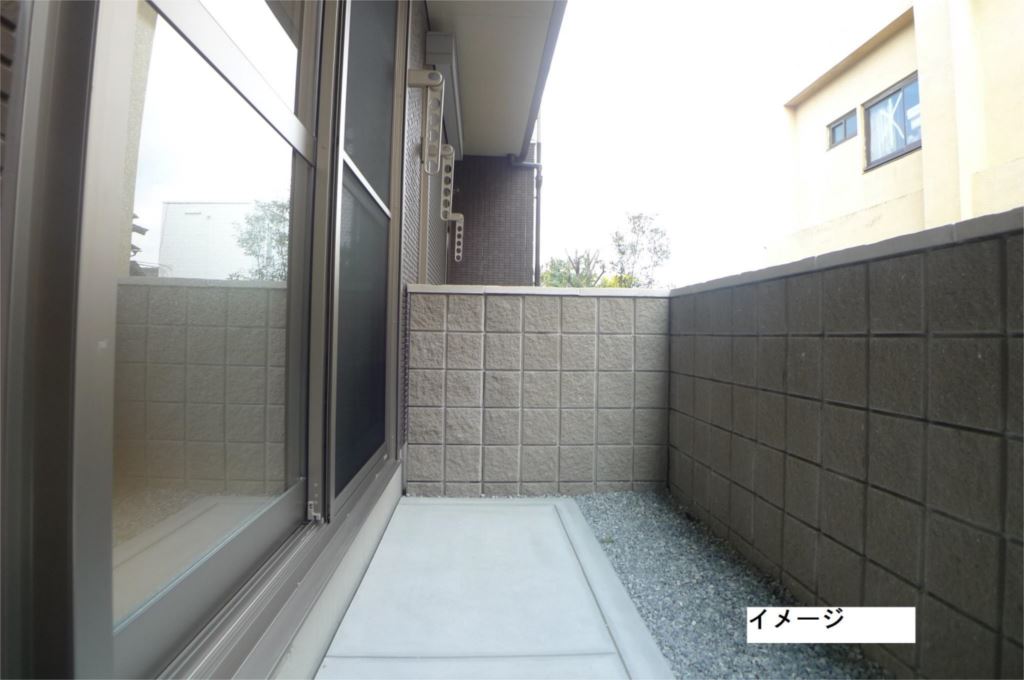 アルフラット小野 ベランダ