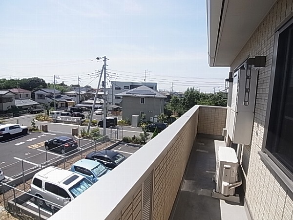 ラフォーレ上ノ台Ｃ ベランダ