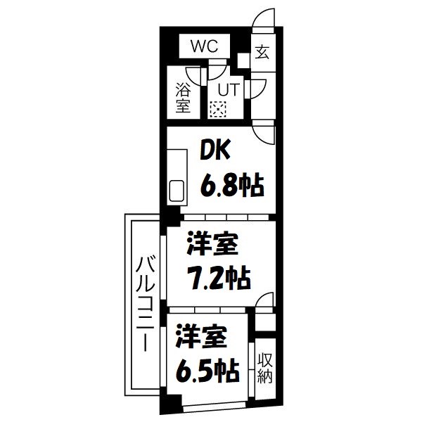 WIN大須 間取り図