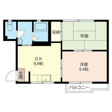 Ｖｉｌｌａｇｅ永山Ａ 間取り