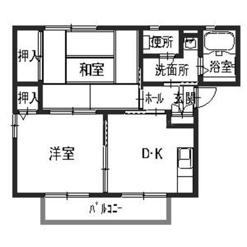 さくらハイツ 間取り図