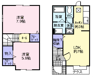ピークシャトル2 間取り