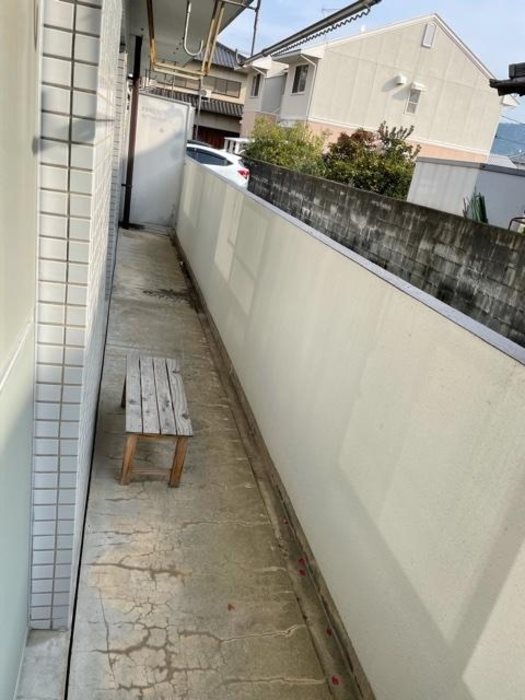 エレガンスクローバー ベランダ