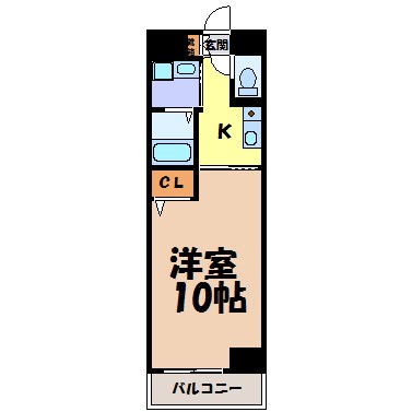ＹＯＳＨＩＸ代官町 間取り図