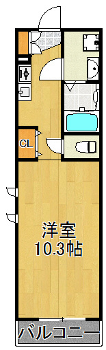 クレインステージ鶴見 間取り図