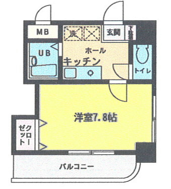 オリジンコアビル 701号室 北九州市小倉北区木町 マンション 7階 1k 3 8万円 北九州市の賃貸は 不動産のアスティー へ