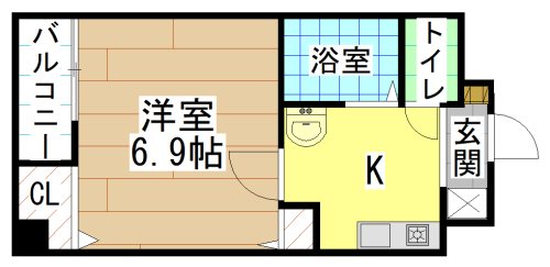藤本ビルNo.25 間取り