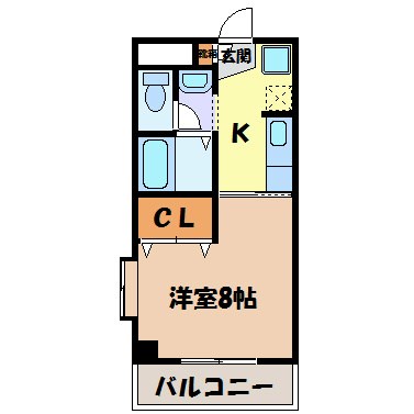 ホーメスト北原Ｔ.Ｍ 間取り図