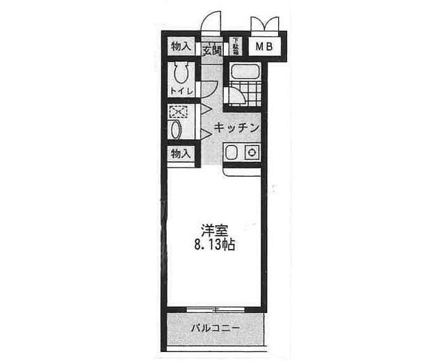 グリーンエミネンス 202号室 間取り