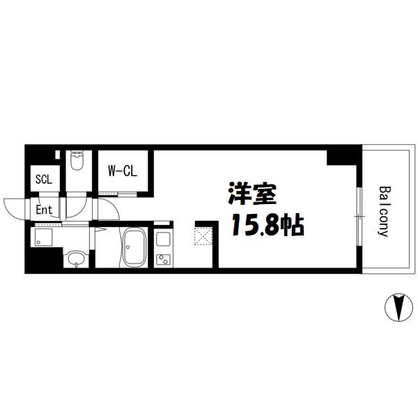 Viare storia 間取り図