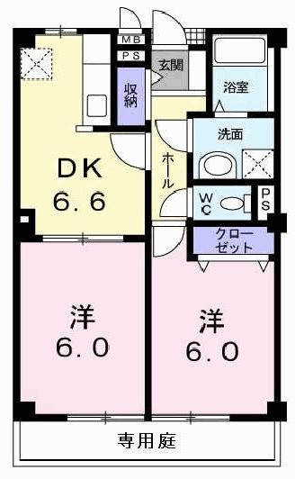 はいつさくらんぼⅢ 間取り図
