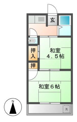 愛知県名古屋市守山区長栄 間取り