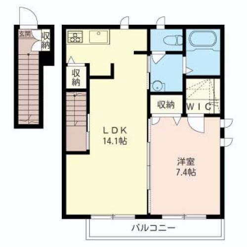 ヴェルドミール 間取り