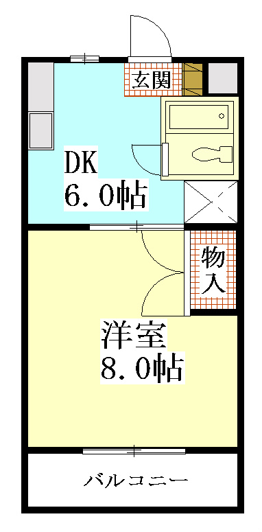 サンルミエール  間取り図