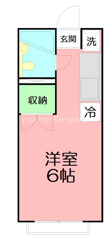 エステートピアいずみ 103号室 間取り