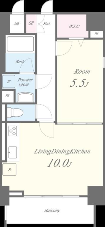 ハピネス 間取り図