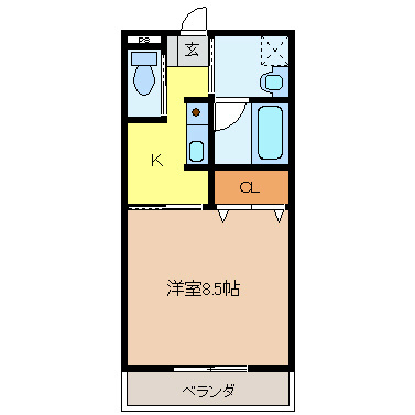 サウスグリーン 間取り