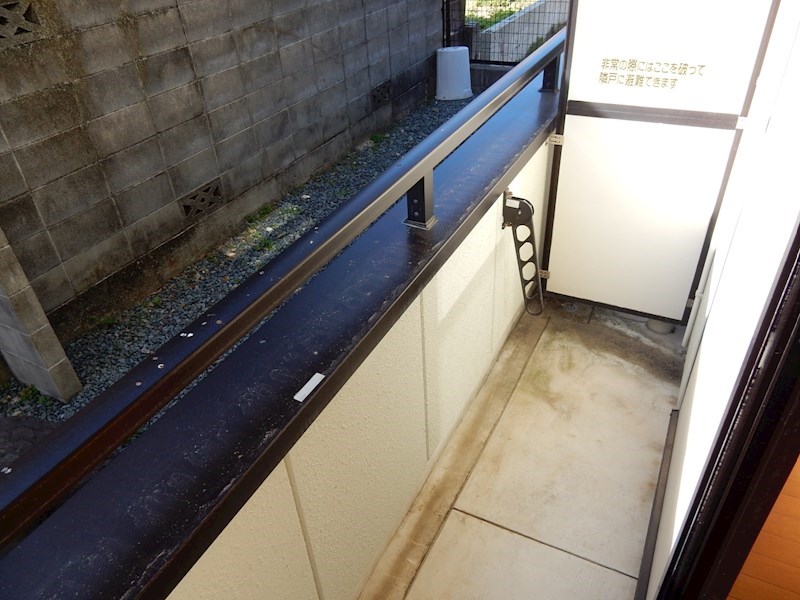 ハイツうみ ベランダ