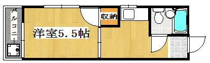 ケイズコート西明石 302号室 間取り