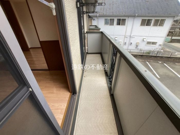 ポワール　Ａ ベランダ