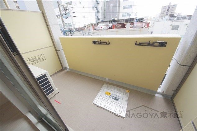 プレサンス久屋大通セントラルパーク ベランダ