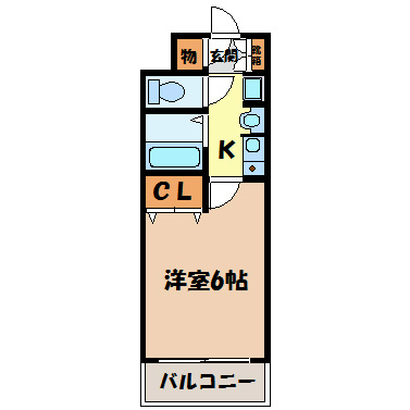 プレサンス名古屋城前 間取り図