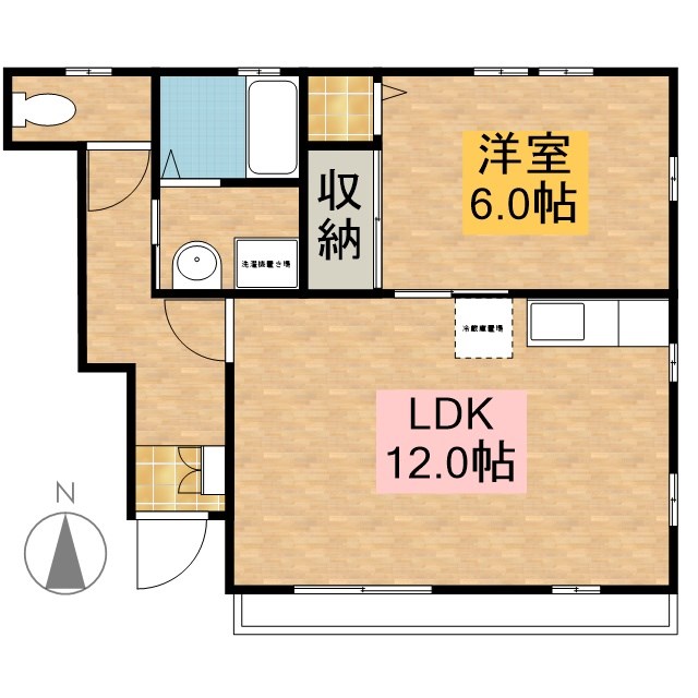 オーガスタA2 間取り図