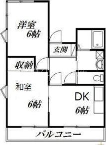 メゾンヴェール鴨江 間取り