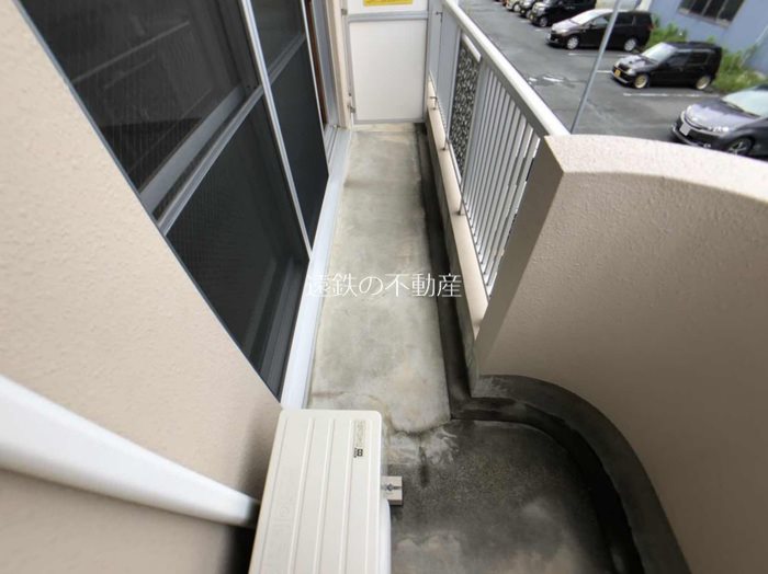 棒屋助信ハイツ ベランダ