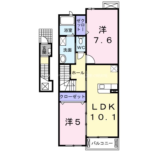 プリエ 間取り図