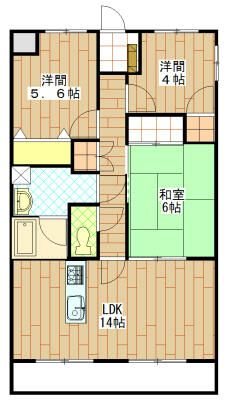 ソレール 間取り図