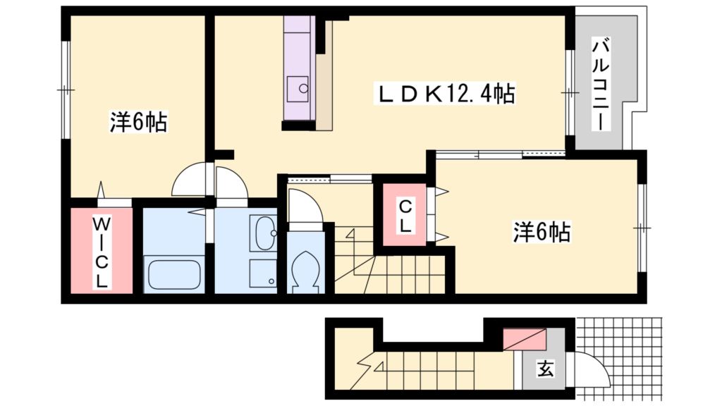 クリスタル　トモ 間取り図