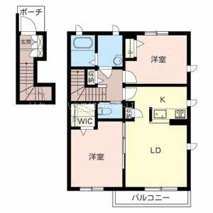カンパニュラ 間取り図