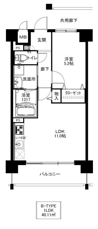 フレアハラ 間取り図
