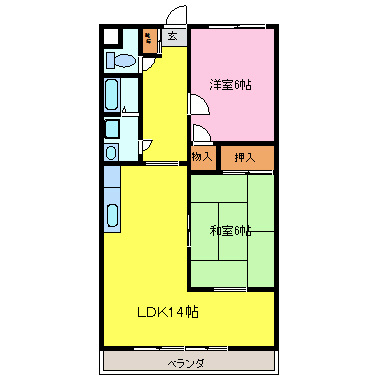 フォーユー青山 間取り図