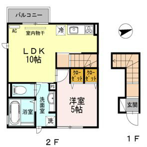 コンフォールNagura 間取り