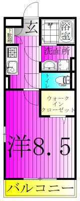 コンフォール.Ｋ 306号室 間取り