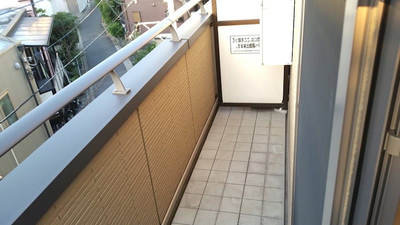 パインズガーデン ベランダ