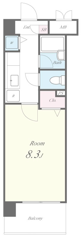 レーヴコート 間取り図