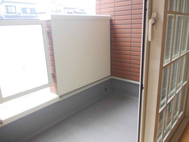 ジェルメ・ウエストⅡ ベランダ