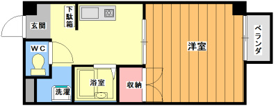 田中マンション 間取り図