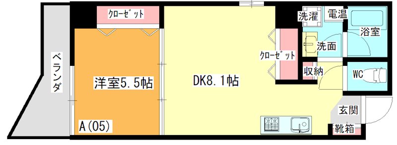 グラディオ千里山東 間取り図